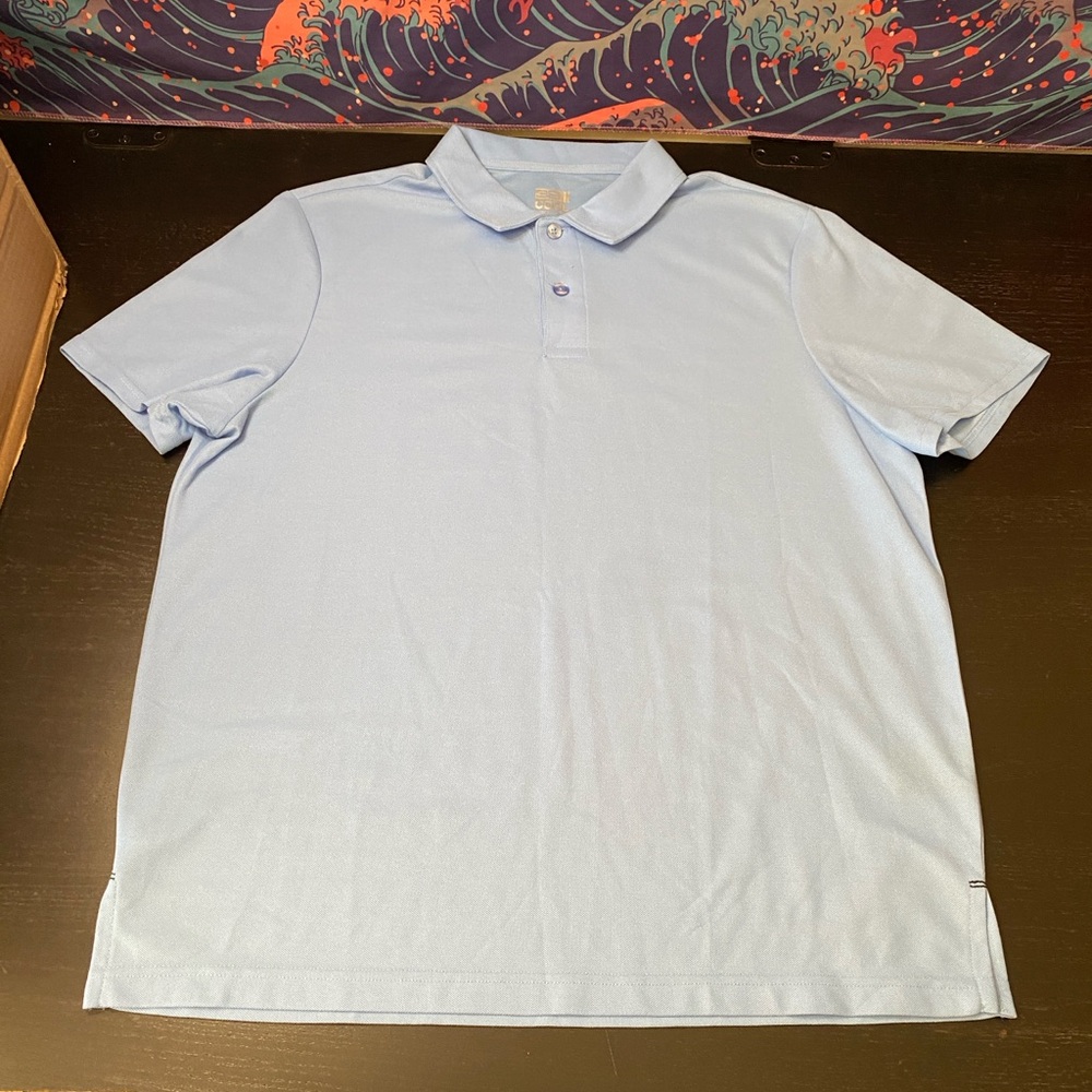 32 Degrees Light Blue Polo Shirt